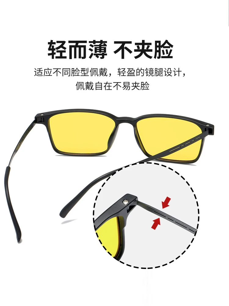 Computer Anti-Blue Light Glasses Men's and Women's Phone Eye Care Anti-Ultraviolet Radiation Electric Competitive Glasses