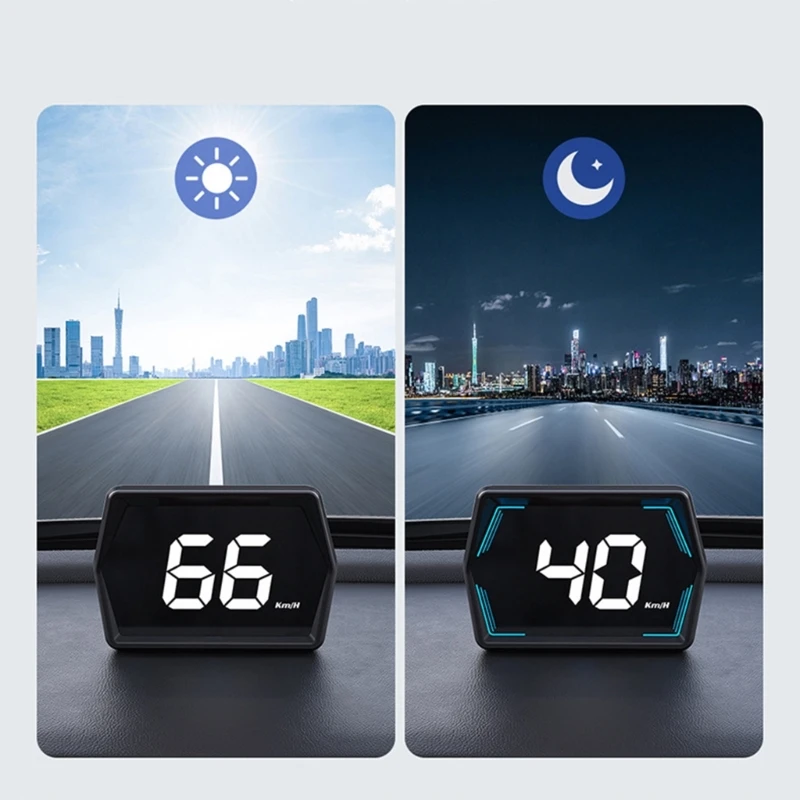 Universal Car Dashboard HUD Head Up Display Projector Car Speedometer Comprehensive Driving Assistant HUD Simple Installation