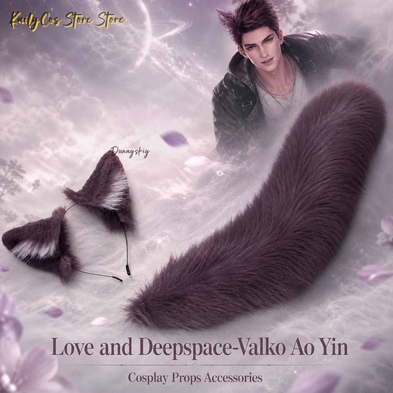 love-and-deepspace-animal-wolf-plush-earwear-headband-tail-valko-ao-yin-cosplay-halloween-high-quality-handmade-furry-furrsuit