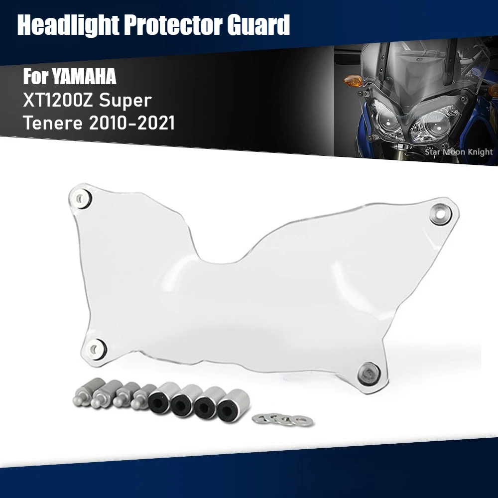 

Headlight Protector Guard for YAMAHA XT1200Z XT 1200 Z Super Tenere 2010-2021 Motorcycle Head Light Protection Front Light Cover