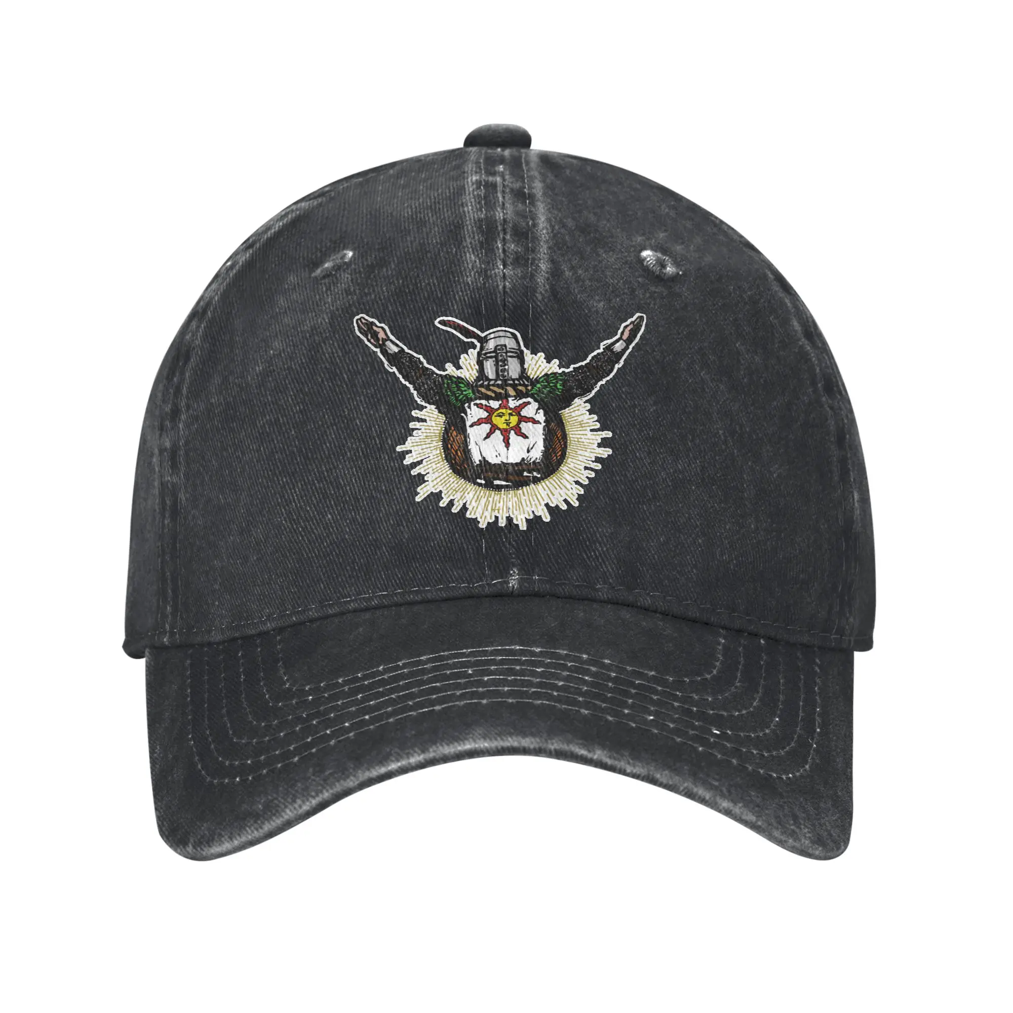 Unisex  Dark Souls Praise The Sun  Cap Merch Baseball Caps Retro  Trucker Hat Adjustable