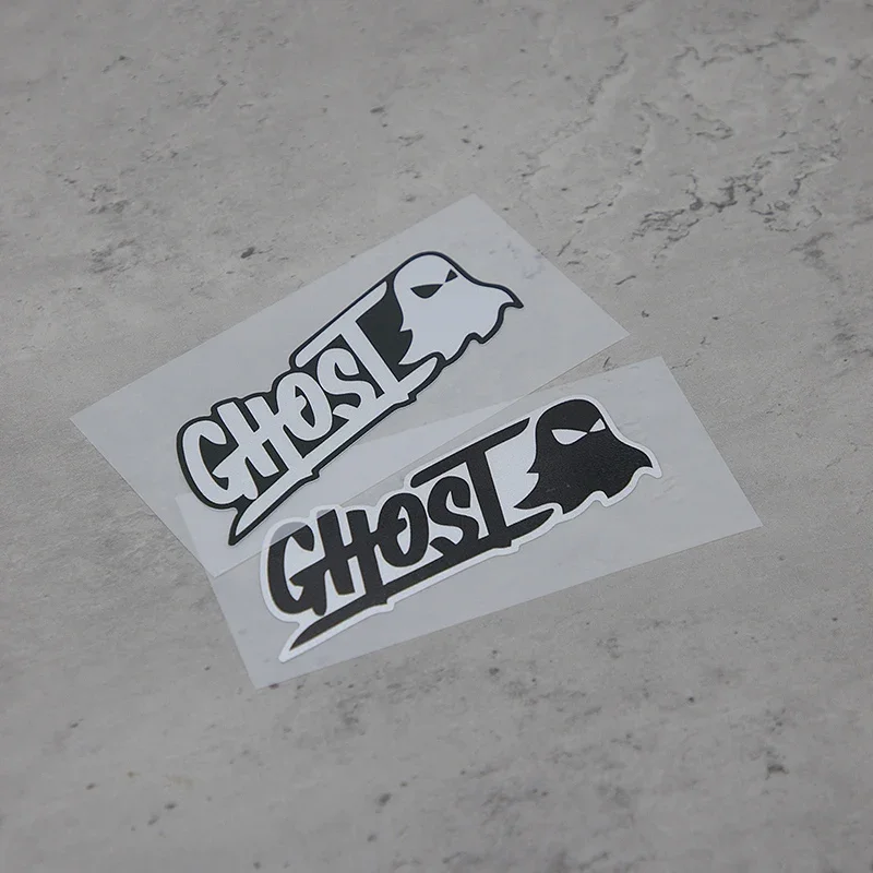 자동차 오토바이용 1PC '고스트' 스티커, 멀티 스타일 디자인 데칼, 자동차 외장 개인화 액세서리