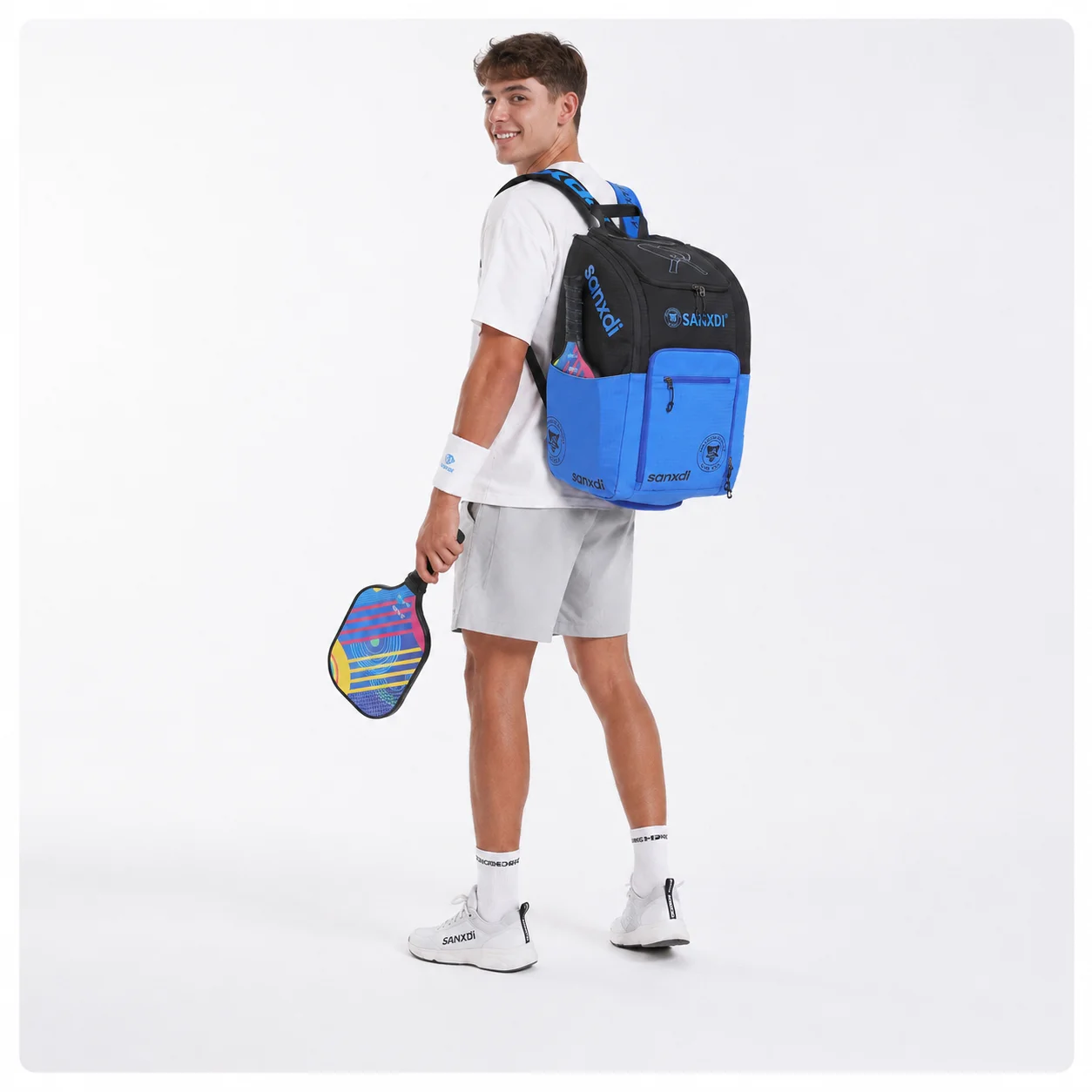 حقيبة ظهر مقاومة للماء لمضارب  - مراجعة Backpack Racket Bag وسعره