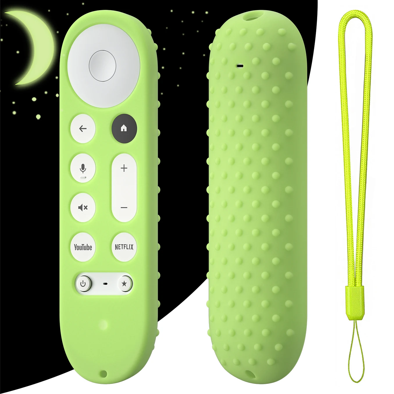 

Silicone Remote Case for 2024 Google TV Streamer 4K Remote, Protective Cover for Google Remote GY3LE