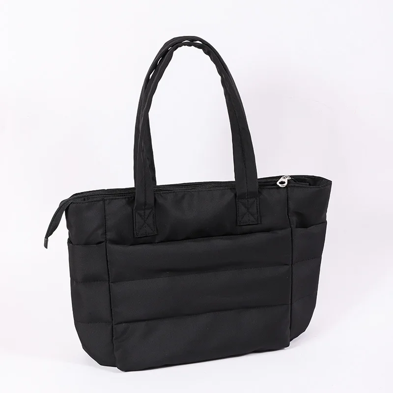 

Embroidered Chic Tote Bag Versatile Casual Shoulder Tote Bag Travel Multi Compartment Tote Bag High Capacity Chic Tote Bag