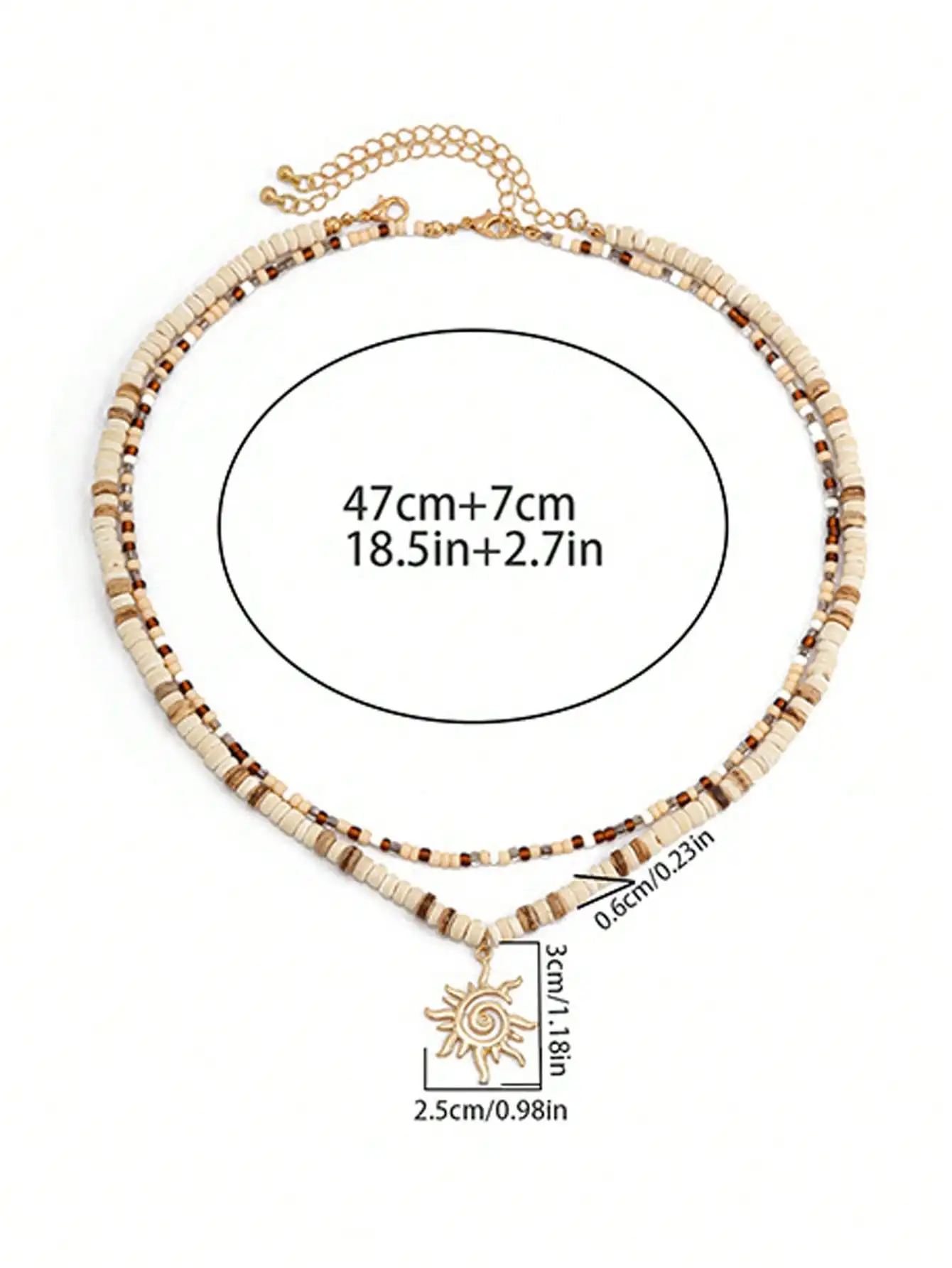 1 pezzo di conchiglia da uomo, surfista, perline di legno, collana di conchiglie di cocco, gioielli da spiaggia per l'estate hawaiana