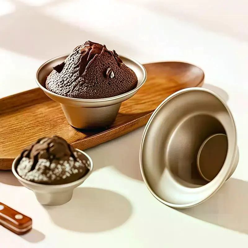 Non-Stick Mushroom-Shaped Muffin Pan High-Grade Carbon Steel Creates A High-Rise Shape Makes Sponge Cake Cupcakes