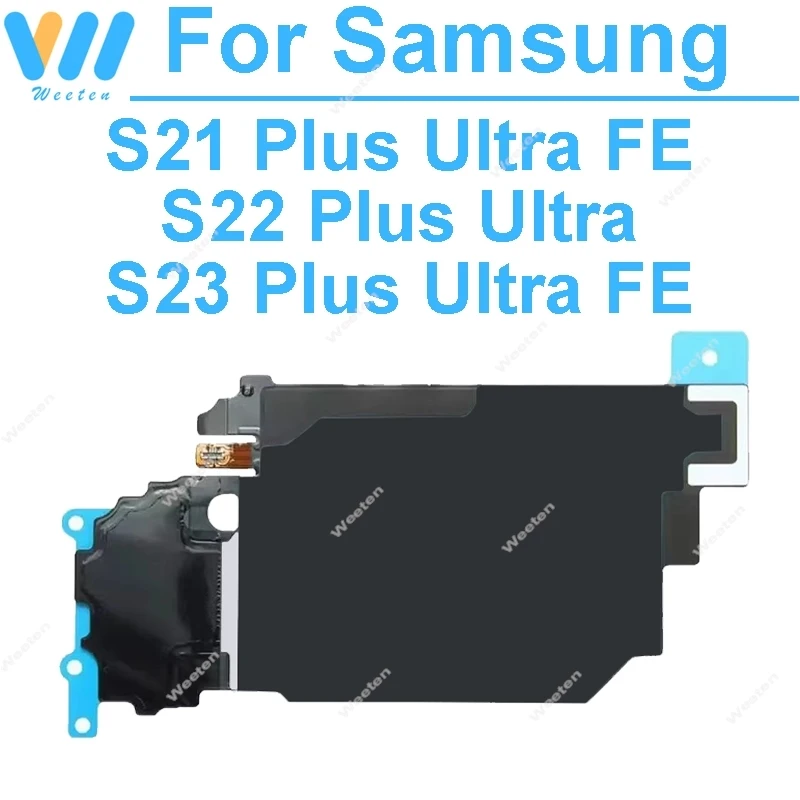 For Samsung Galaxy S21 S22 S23 Plus Ultra S21 FE S23 FE Wireless charging Flex Cable Connector charger coil module Replacement