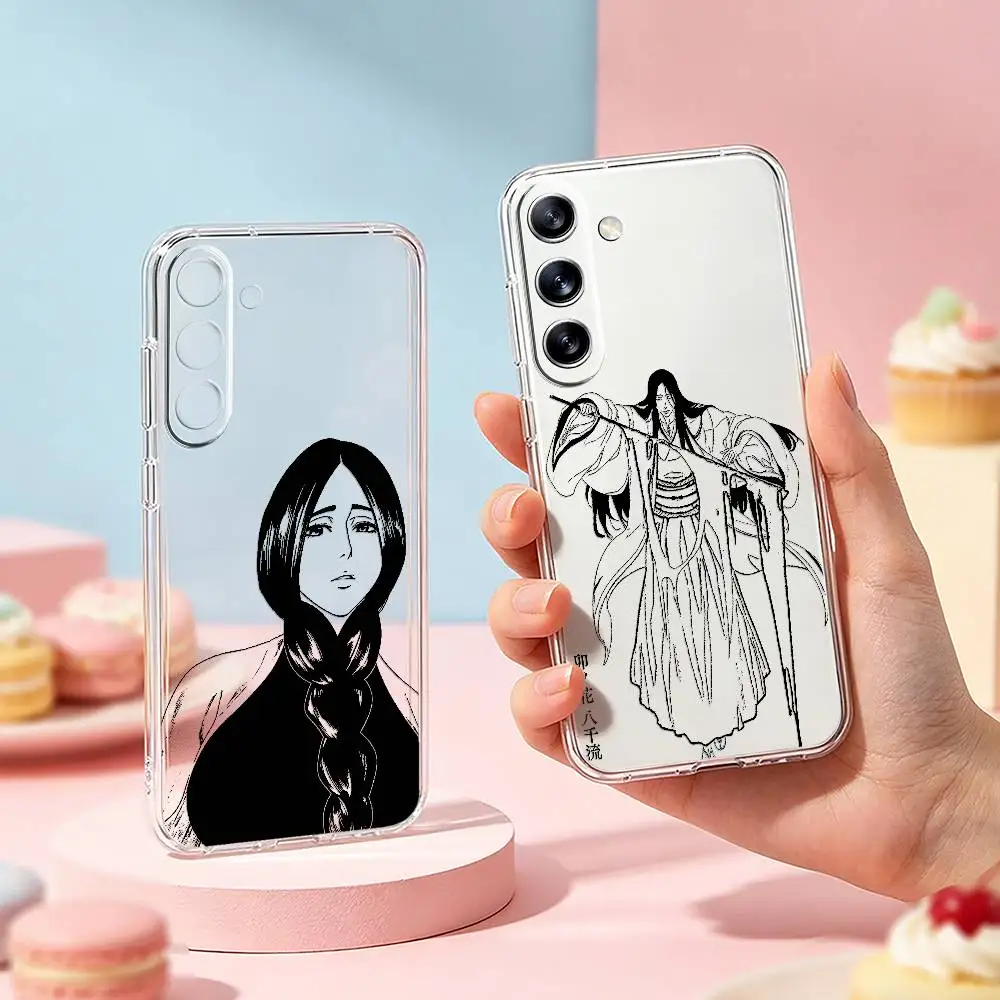 R-Retsu U-Unohana Phone Case For Samsung Galaxy A91,80,73,72 ,71,53,52,32 ,31,22,21s,20,Transparent Soft Case