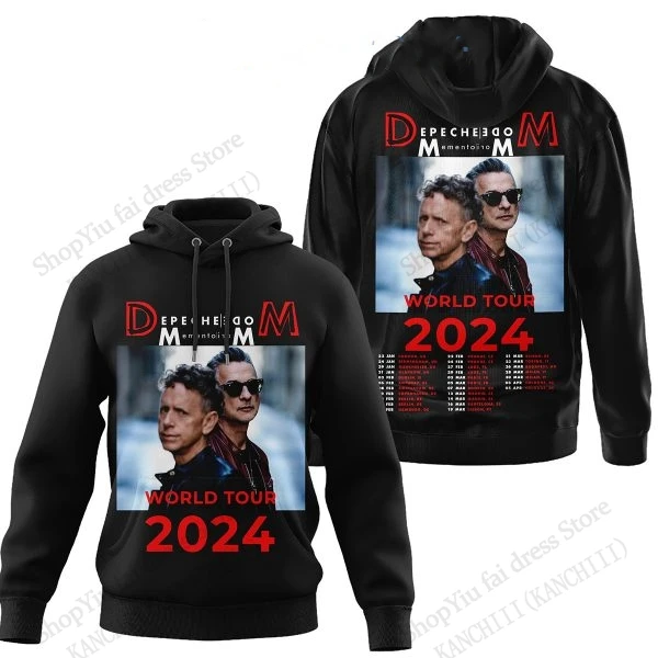 Винтажные толстовки с капюшоном в стиле рок-альбом Depeche Mode Band, толстовка с 3d принтом для мужчин и женщин, модная повседневная одежда, спортивный костюм, новый