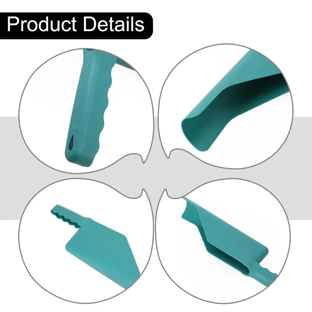 Gutter Getter Scoop Cleaning Roof Tools Flex Fit Dirt Debris Remove Multi Use Eaves Garden Leaf Gutter Spoons Shovels Supplies