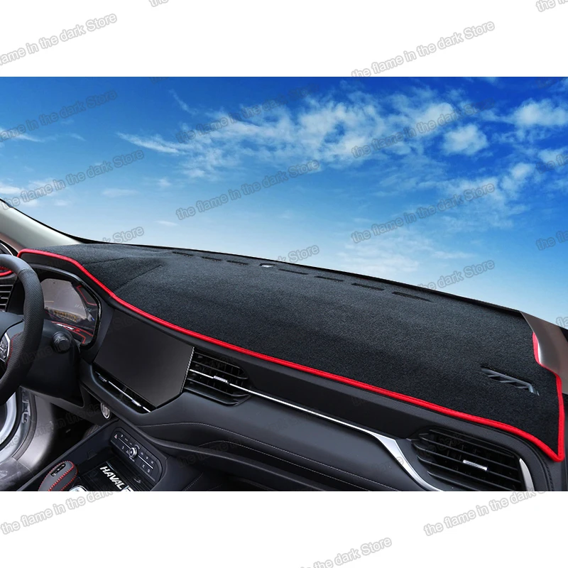 Polyester Car Dashboard Sun Shade Mat Heat Insulation Mat for Haval F7 F7x 2019 2020 2021 Interior Accessories 2022 styling