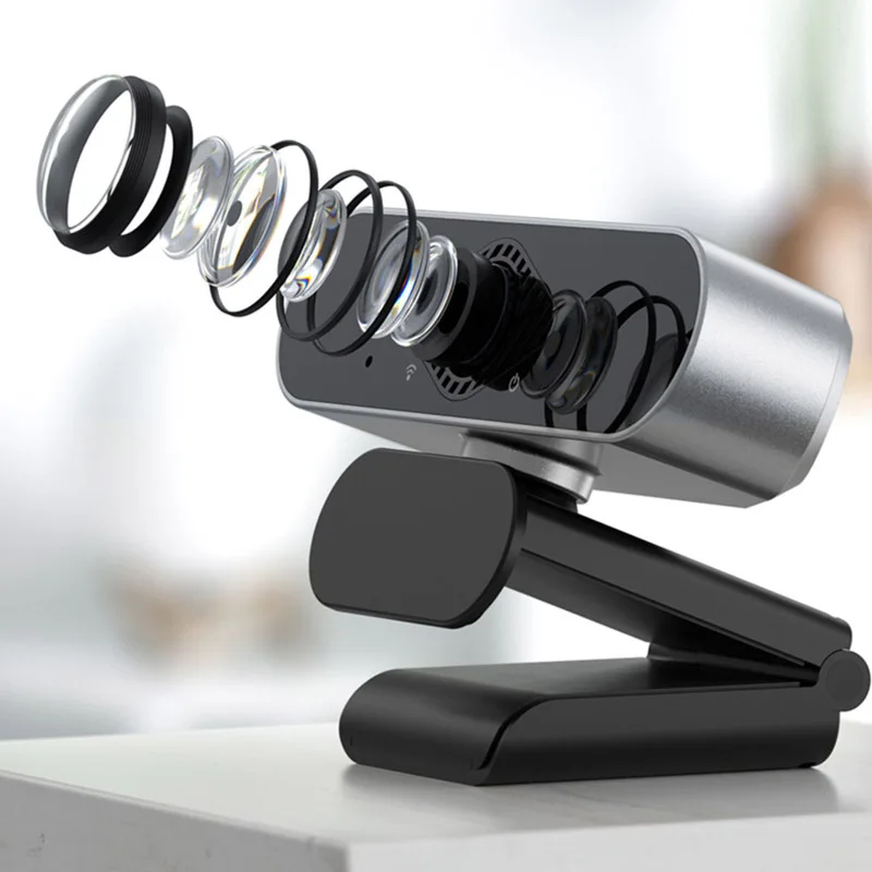 4K / 2K Webcam Plug And Play For Desktop Laptop Dedicated Live Streaming Camera  HD Camera With Microphone Mini Computer Camera