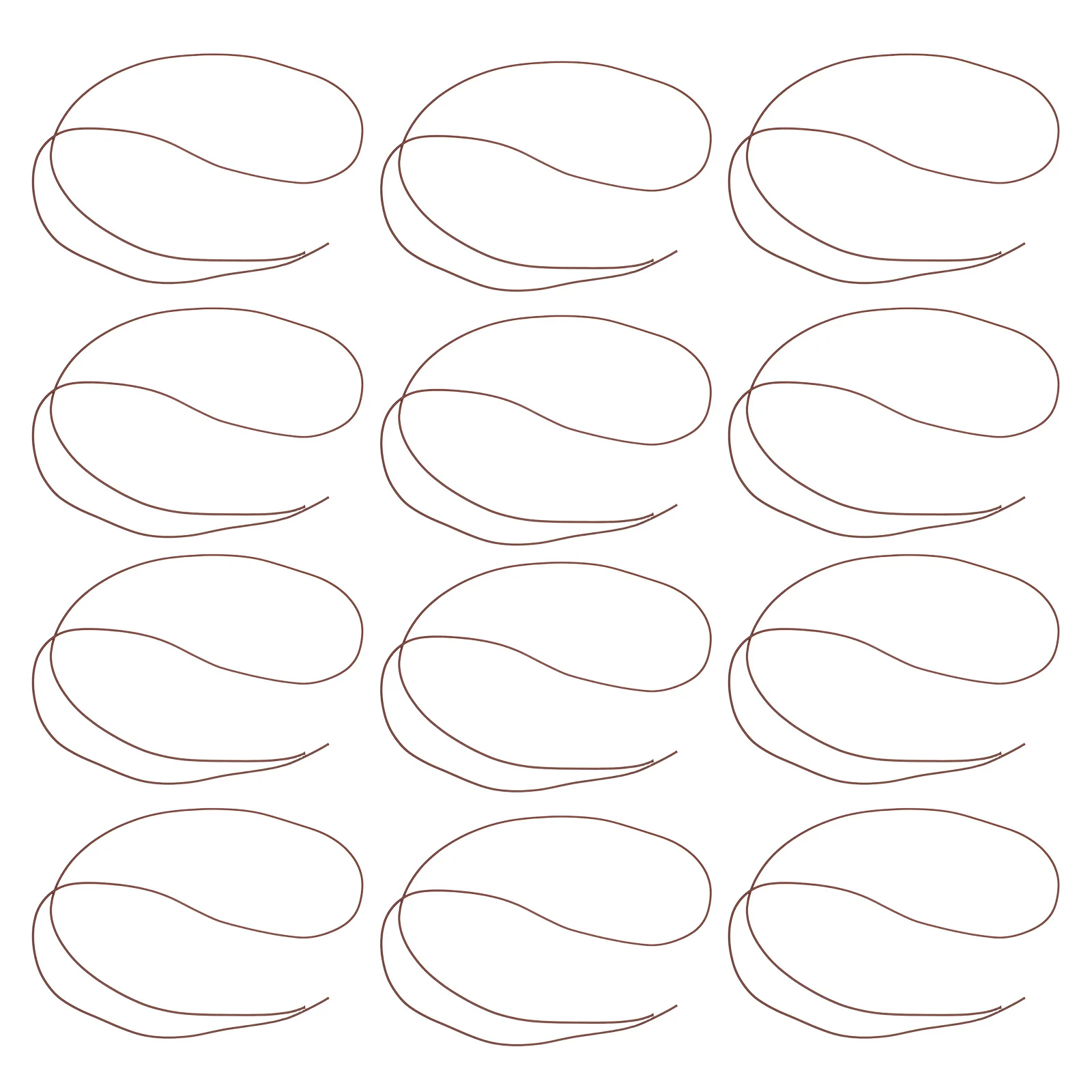 15Pcs Elastic Bands for Notebooks Nylon Rope Brown Stretch Book Strap Planner Journal Scrapbooking Travel Organizer Accessories