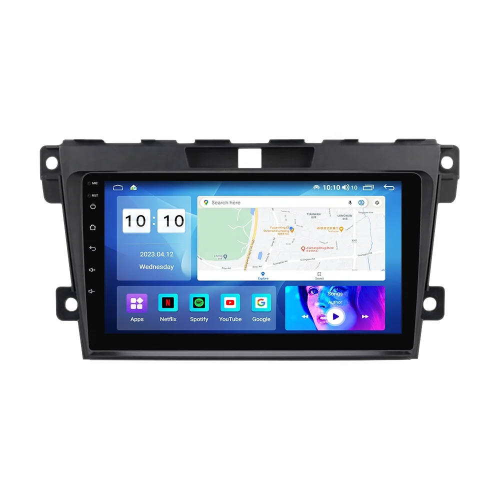 MS 360 panoramic camera 4g/WIFI BT  for Mazda CX-7 audio video player IPS screen navigation system