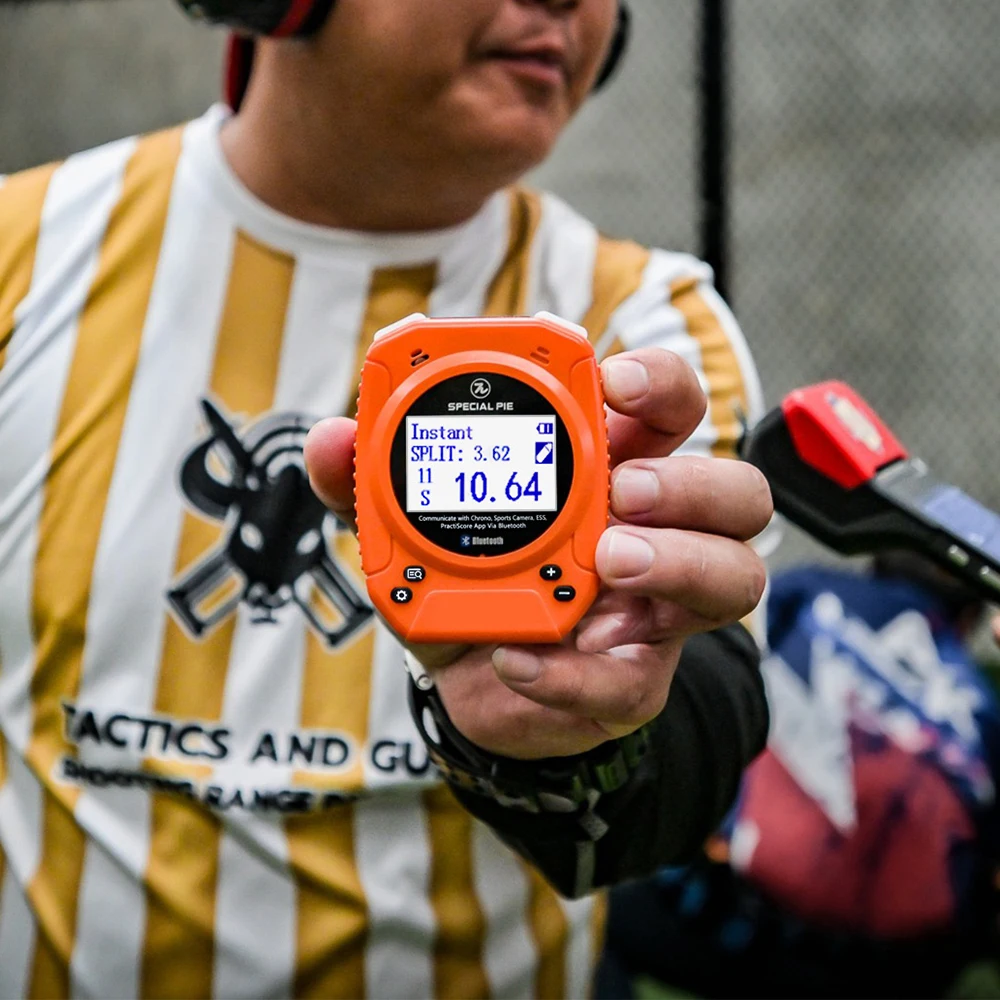 SPECIAL PIE M1A2+ IPSC Shot Timer - Handheld Digital Stopwatch for Sports Training and Outdoor Activities