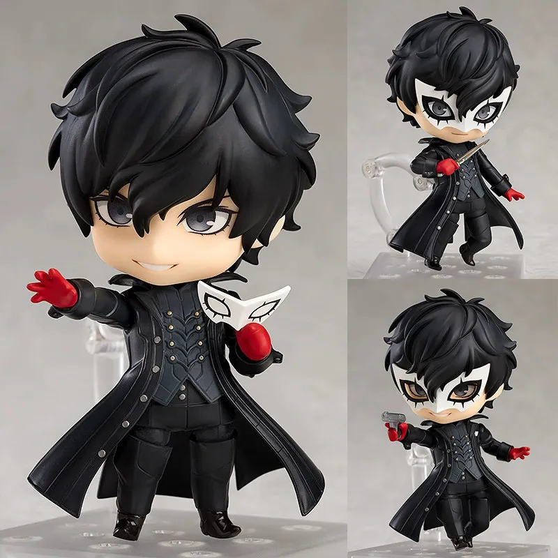 Figura de Acción de Joker de Persona 5, Figura de Anime de Ren Amamiya, Ladrón Fantasma, Modelo Chibi de PVC, Figura Coleccionable, Juguete de Escritorio, Regalo