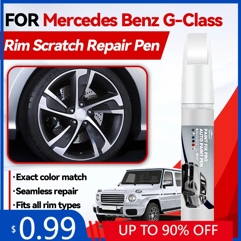 Wheel Hub Touch Up Paint Pen For Exclusive Use For Mercedes Benz G-Class 1990-2026 Paint Repair Pen Touch Up Scratch Remover Aut