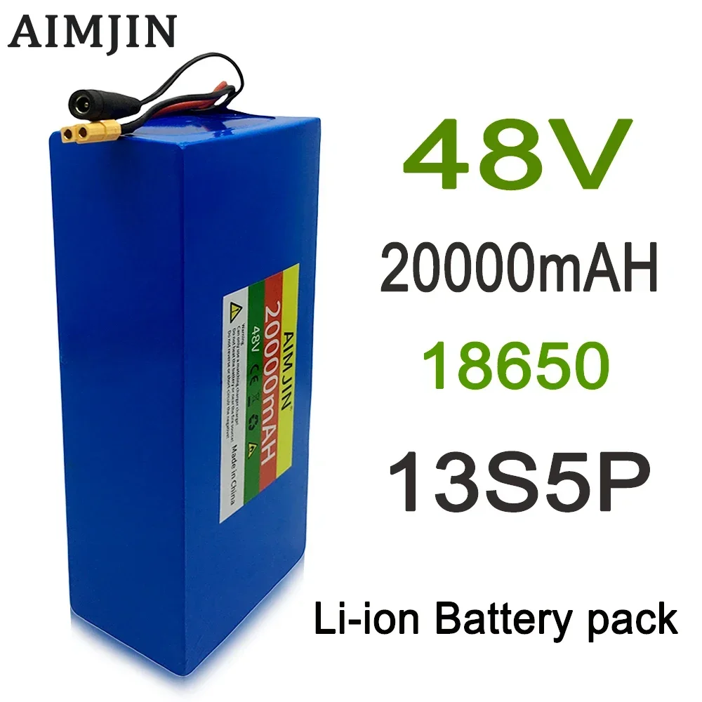 

13S5P 48V 20000mAh Electric Vehicle Li-ion Battery Pack Is Suitable for Electric Scooter Mountain Bike 250-1000w