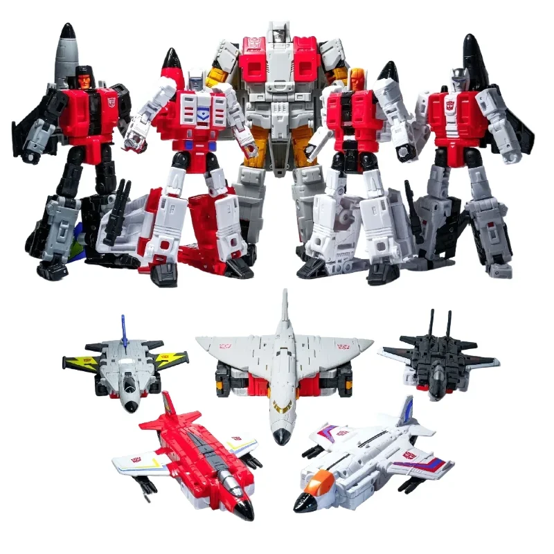In Stock Transformation Toys 3C Age of The Primes Superion Suit Set of 5 Action Figures Toy Collection Gifts