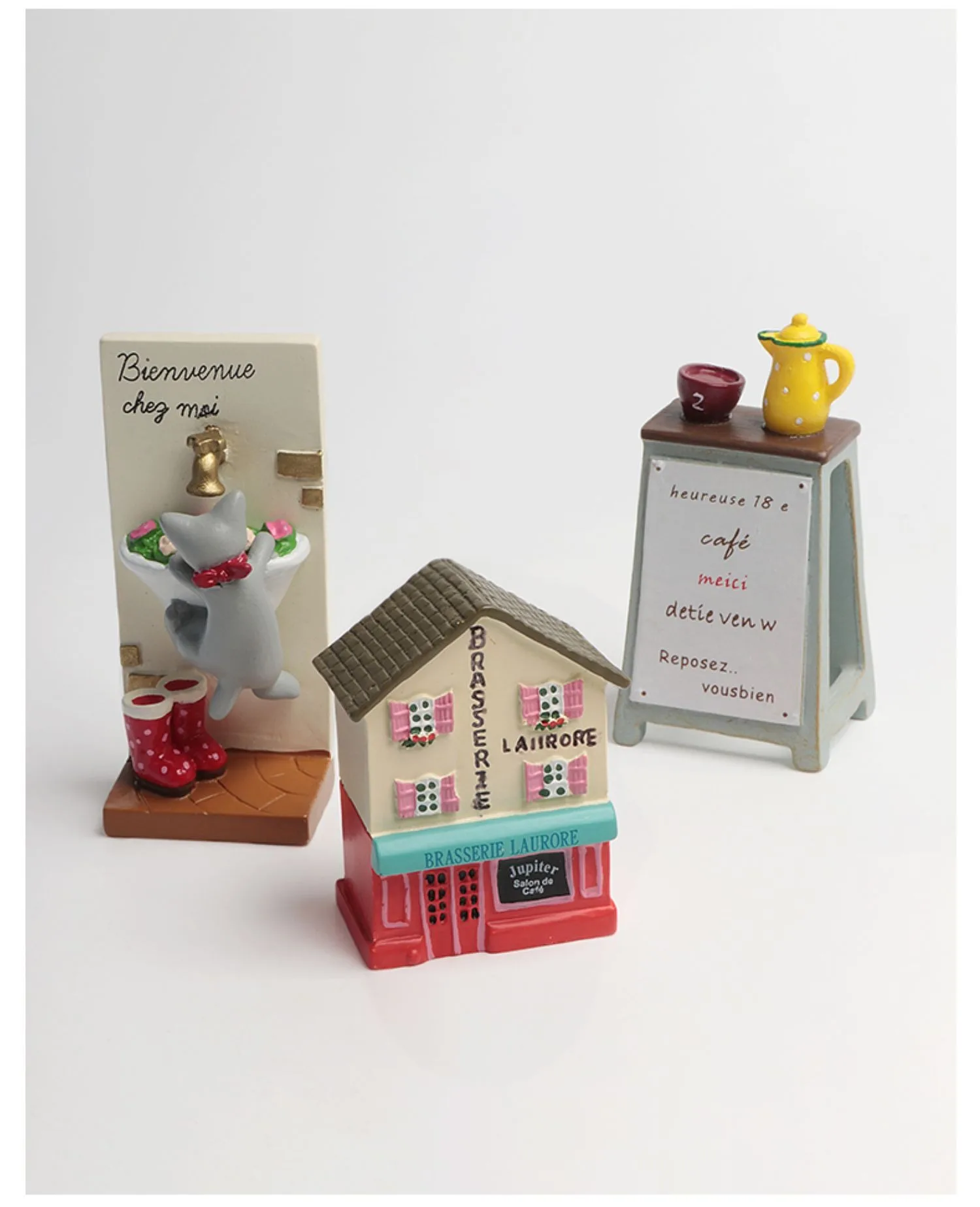 INS الكرتون بيت الكلب ثلاثية الأبعاد مغناطيس الثلاجة الراتنج لطيف مغناطيس الثلاجة ملصق الحرف اليدوية هدية تذكارية ديكور المنزل