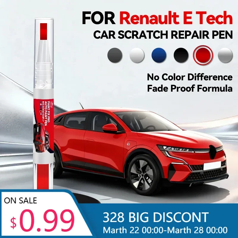 

Горячая новинка: Ручка для ремонта автомобильной краски для RENAULT SCENIC E-Tech 2024-2025 – аксессуары для устранения царапин, цвета: белый QNC, черный GNT