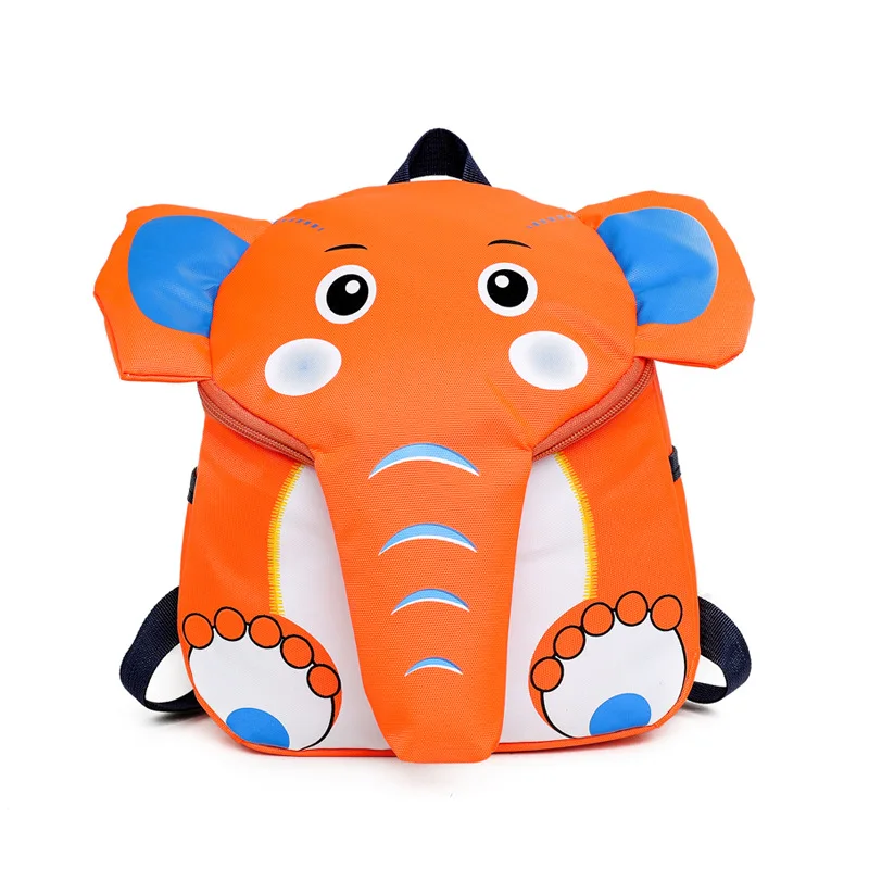 3D Animal Children Backpacks Girl Boys Backpack Baby Kids Bag School Bags Kindergarten Cartoon Double Shoulder Bag Lightweight