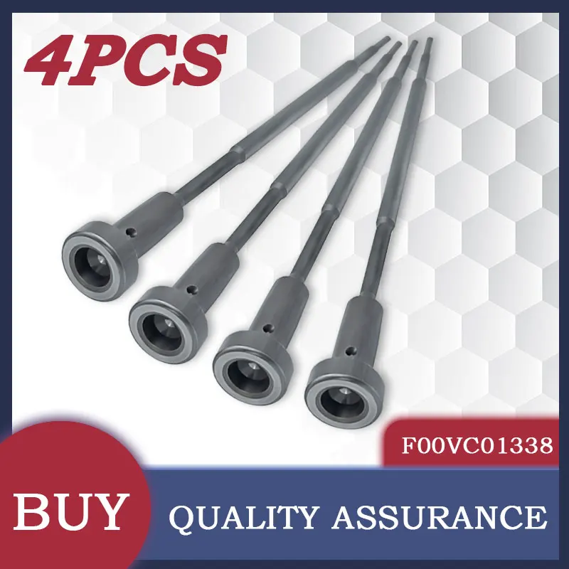 F00VC01338 4PCS Diesel Common Rail Fuel Injector Valve Assembly Is Compatible With Injector Model: 0445110248 0445110273 LF1642