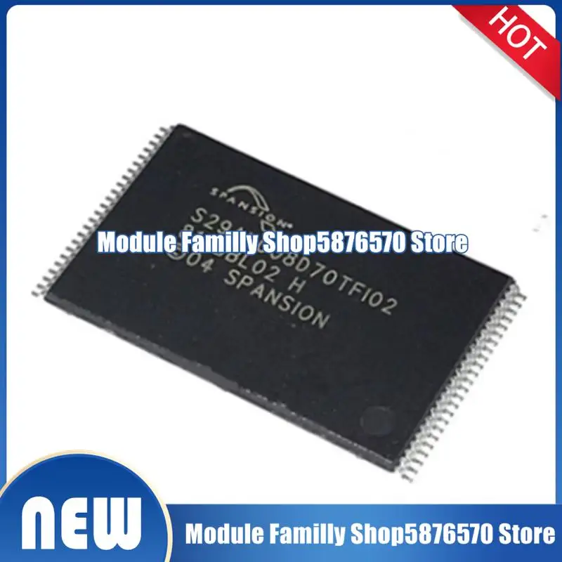 10ชิ้น/ล็อตใหม่และต้นฉบับ S29AL008J70TFI020 S29AL008J70TFI02 ICs หน่วยความจำ