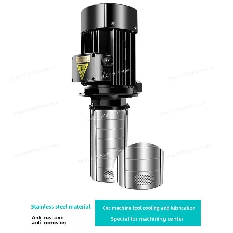 Machine tool high pressure water pump multistage centrifugal pump underwater vertical machining center stainless steel high head