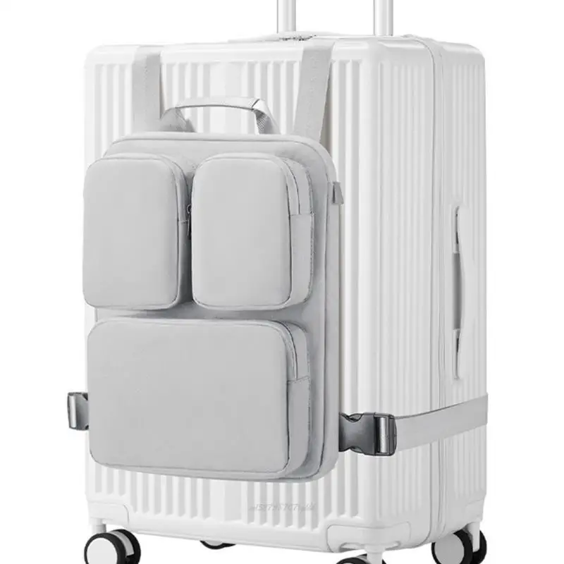 X5XA Packing Cubes Removable Travel Storage Bag Suitcase Additional Bag Luggage Harness Travel Storage Bag