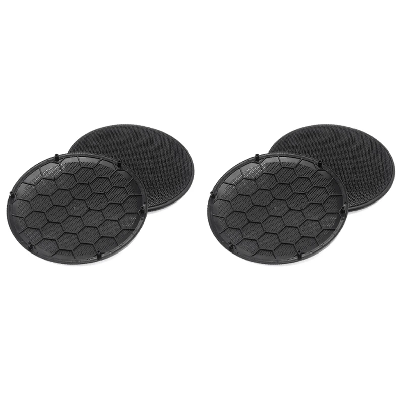 2Pair Door Loud Speaker Cover Grill 3B0868149 3B0 868 149 Fit For Passat B5 Jetta MK4 Golf GTI Car Accessories Black