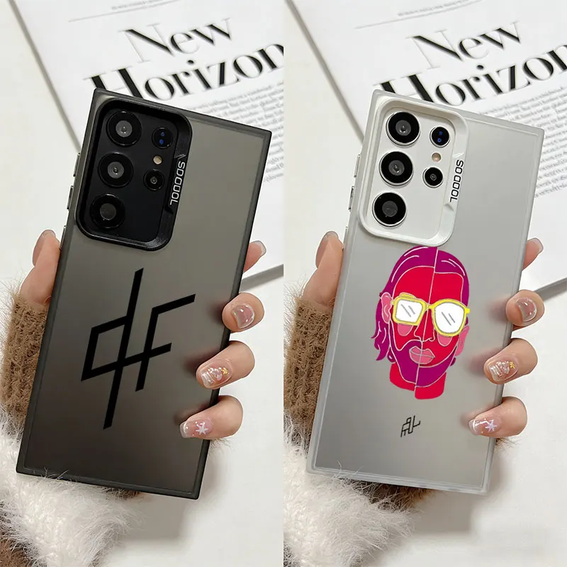 Funda para teléfono Samsung Galaxy S26 Edge S25 S24 S23 S22 Ultra S21 S20 FE 5G S10 Plus, cubierta PNL QLF Rapper Singer