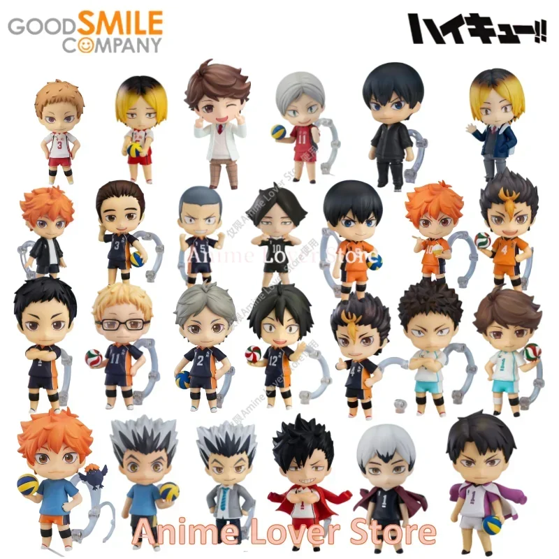 In Stock Original Good Smile GSC Haikyuu!! Hinata Shoyo Tobio Kageyama Oikawa Tooru Kotaro Bokuto Anime Action Figures Toys