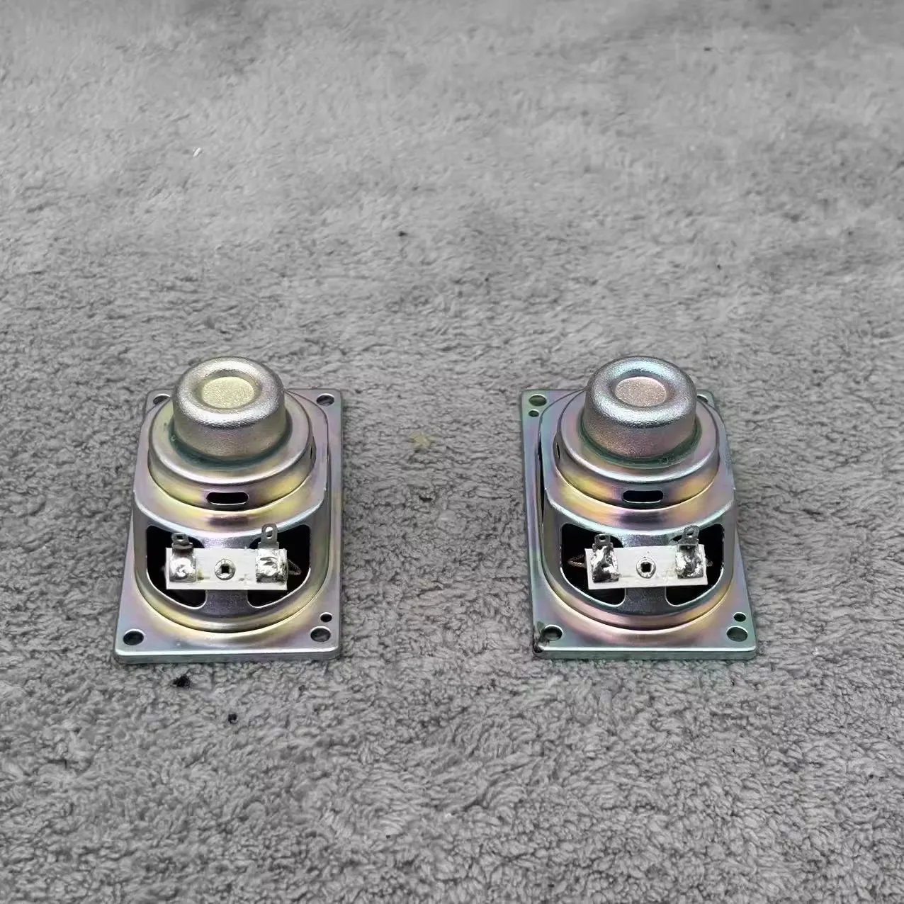 GHXAMP 80x45 мм прямоугольный полнодиапазонный динамик с длительным эксклюзионным неодимовым овальным магнитом 80x44 мм, 2 шт.