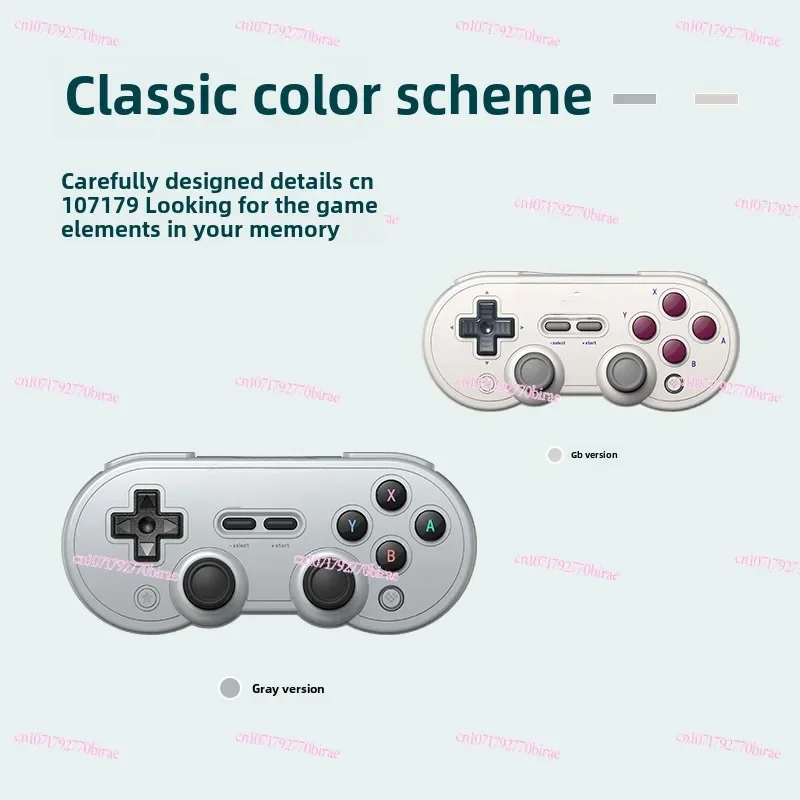 SN30 Pro Wireless Bluetooth Gamepad Rilevamento del corpo mobile Vibrazione Capelli continui PC Computer TV Console di gioco Interruttore portatile