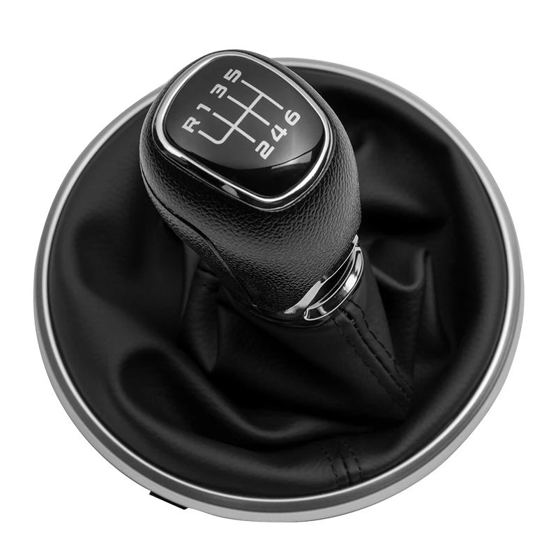 Für Skoda Fabia 2 II MK2 Combi Scout 2007 2008 2009 2010 2011 2012 2013 2014 5/6 Gang Schaltknauf Kopf Hebel Gaitor Boot – Detail 6