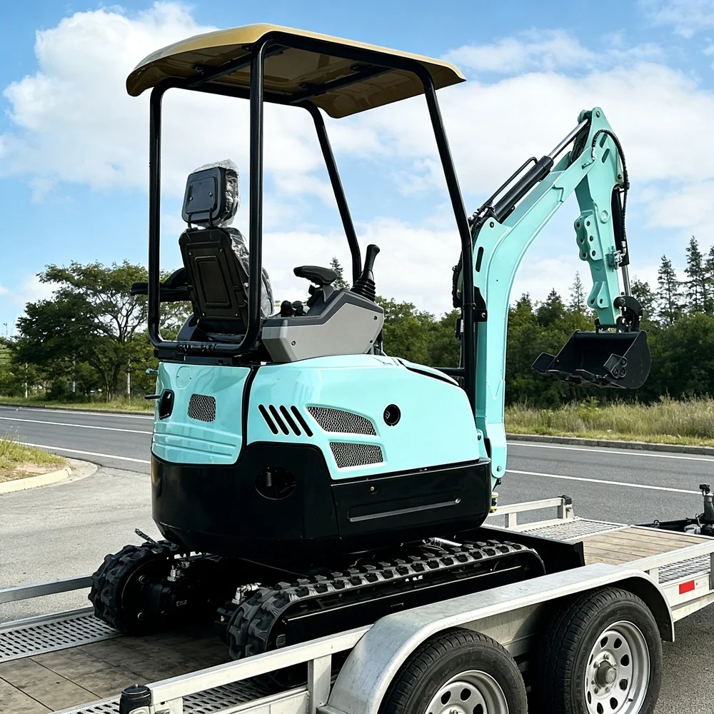 

0.8-2.0 Ton Mini Excavator China Factory Made Customizable Hydraulic Digger for Homestead Land Leveling & Yard Pool Excavation