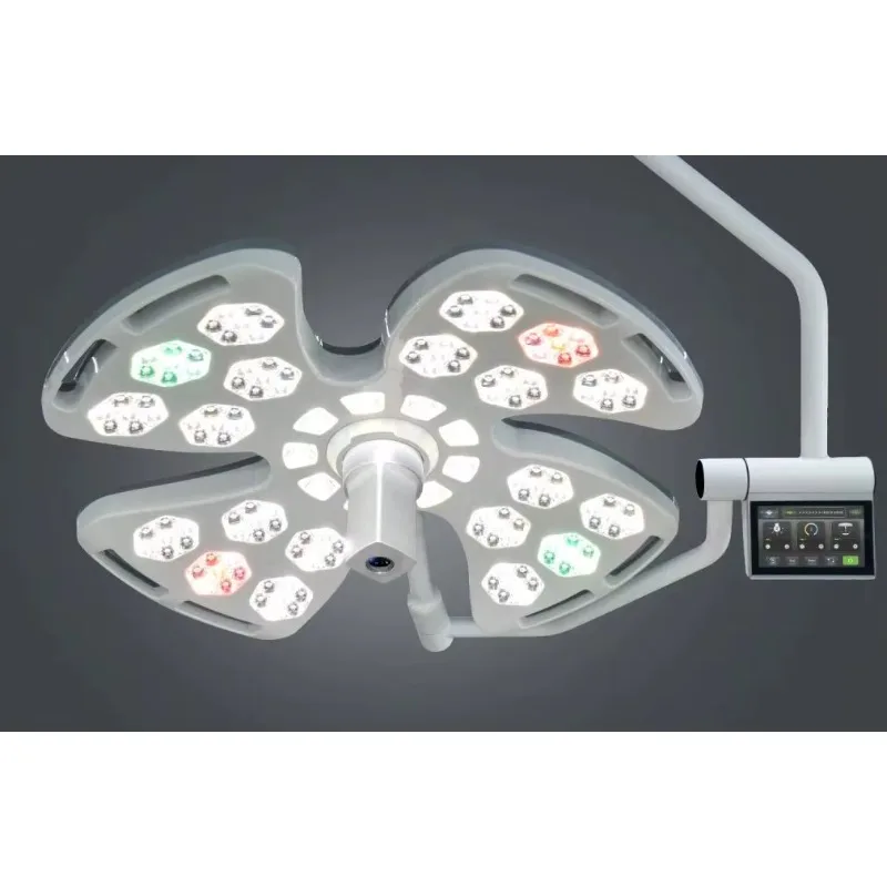 Petal LED portable surgical light, electric shadowless light, suitable for pet hospitals, adjustable bracket, plastic material C