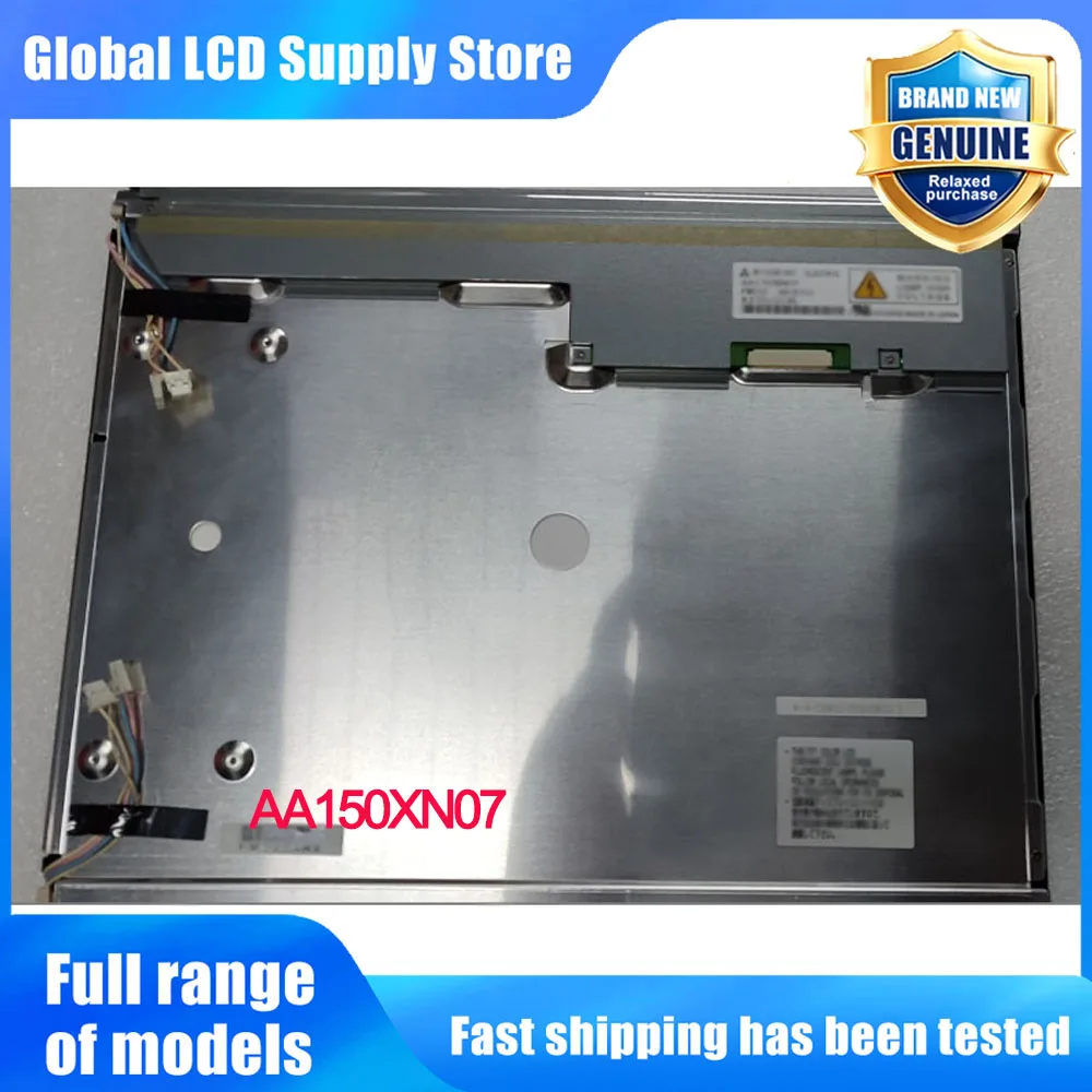 AA150XN07 15.0 Inch 1024*768 LCD Screen Display Panel Replacement for Industrial POS Medical Monitor LCD Display