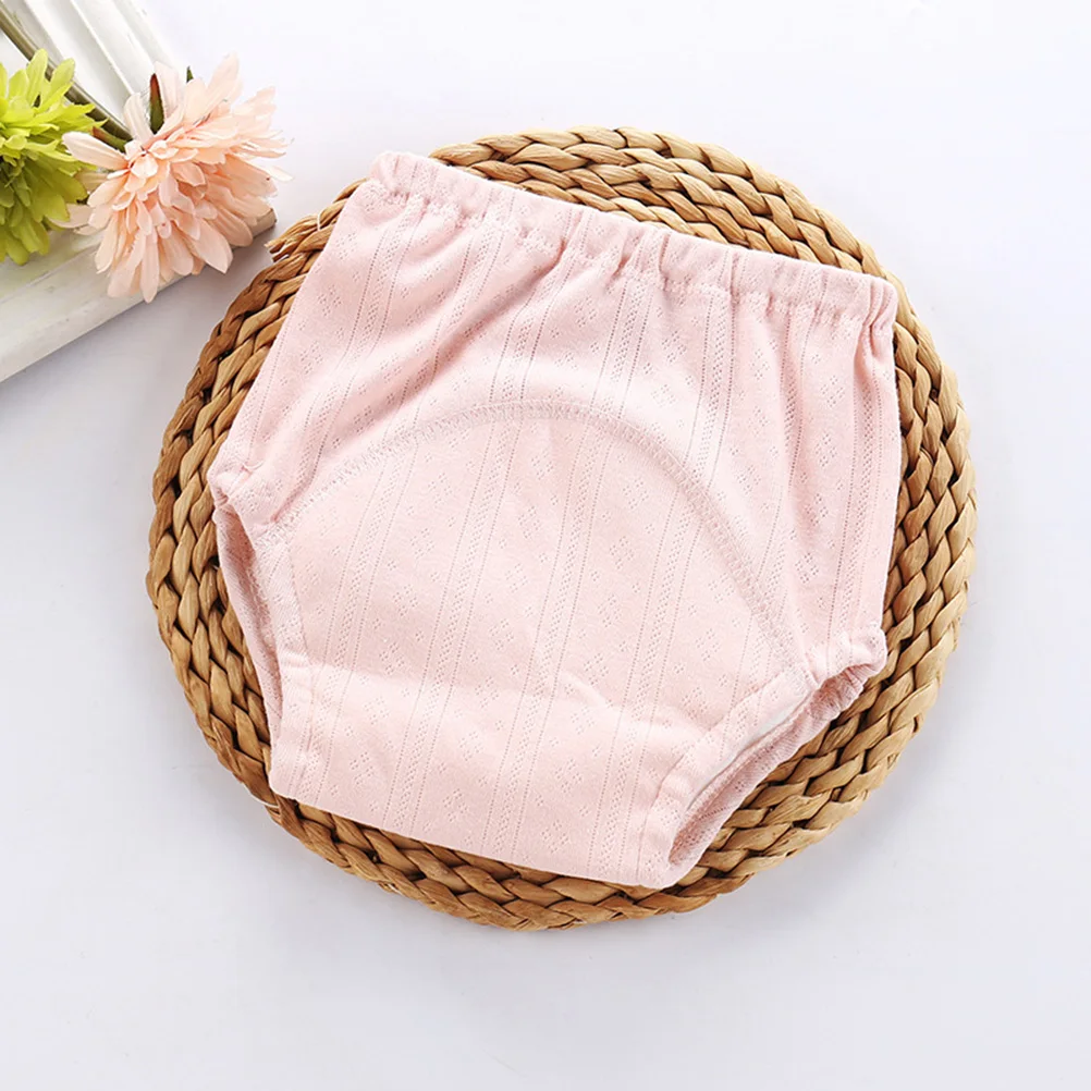 

3pcs Waterproof Training Pants Infant Reusable Diaper Toddler Potty Baby Washable Soft Cotton Breathable Anti Leak Design