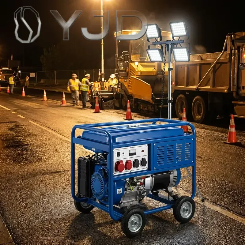 YJD Yuchai 2.8-18kw 2.8KW diesel Generator Set Water-cooled Power Supply Equipment Open Frame Single-phase