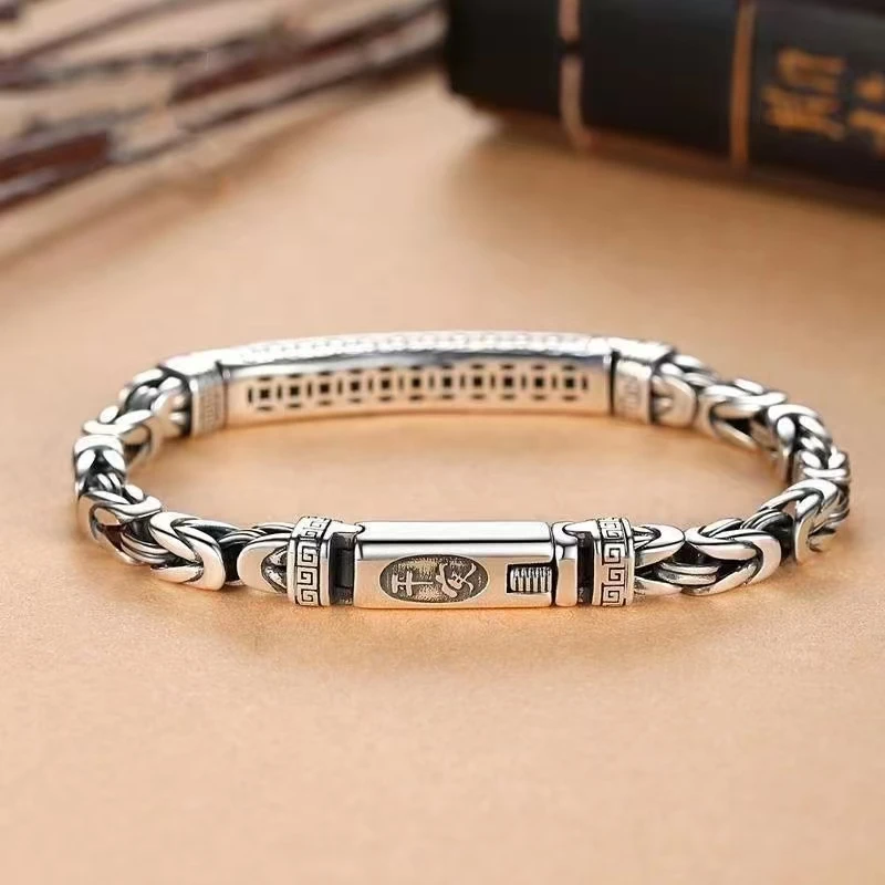 

2024 Latest Men's and Women's Trendy Fashion 925 Silver Bracelet