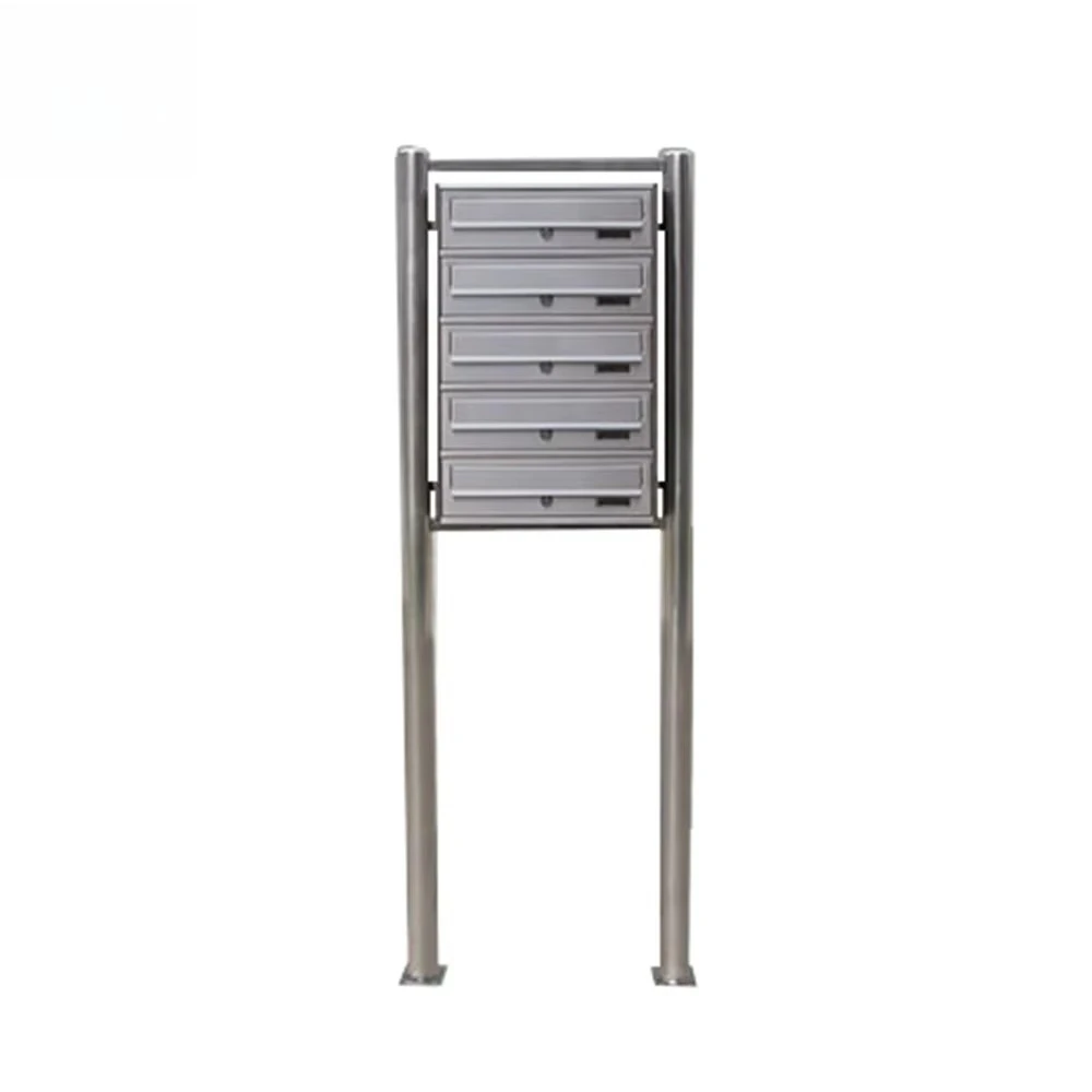 Commercial Architectural Steel  Mailbox With Stands for Sale