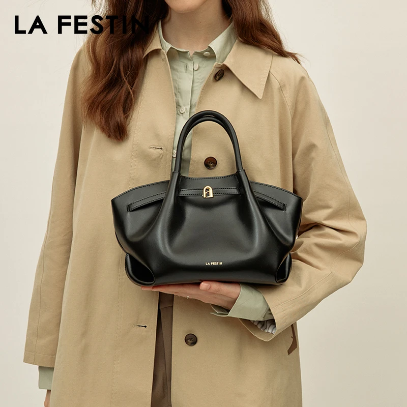 LA FESTIN Original Handbags Women Trend Shoulder Bag Leather Bag Large Capacity Tote Bag Crossbody Bag Fashion Designer Lady Bag