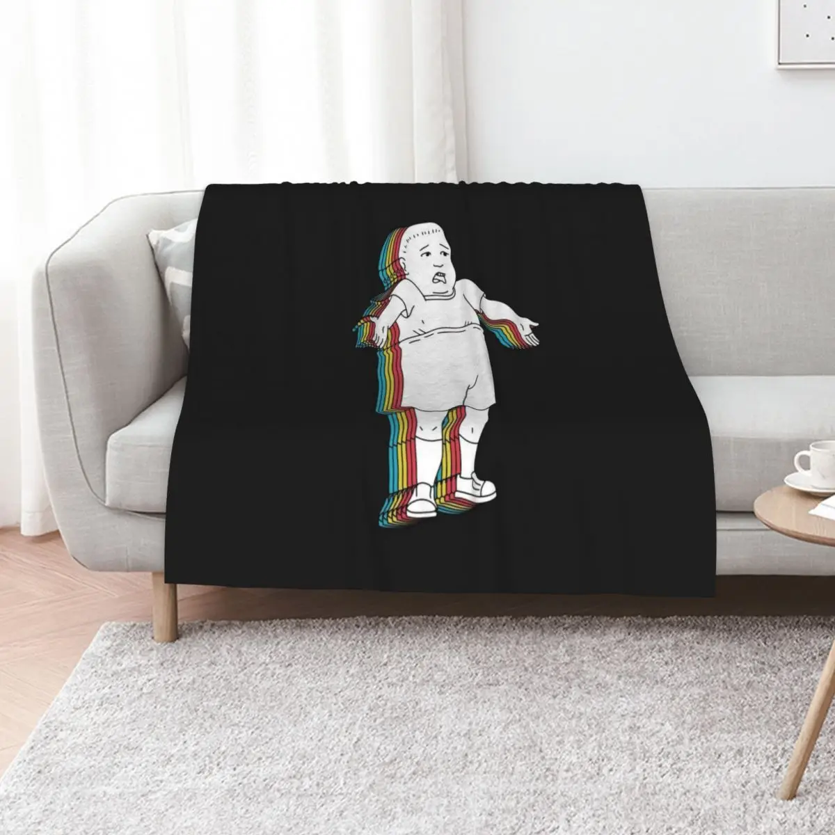 Bobby Hill - What are you talking about? Throw Blanket Heavy Winter beds Luxury St Loose Stuffeds Personalized Gift Blankets