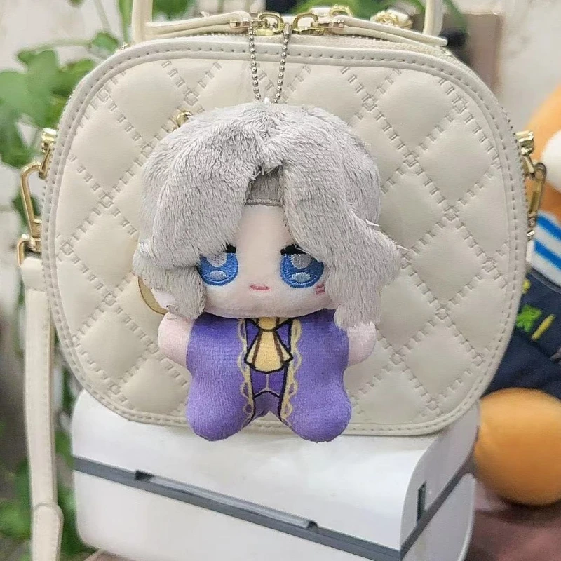 10 cm Identiteit V Pluche Hanger Zacht Gevulde Sleutelhanger Pop Speelgoed Anime Plushie Figuur Freddy Riley Aesop Norton Campbell Kerstcadeaus