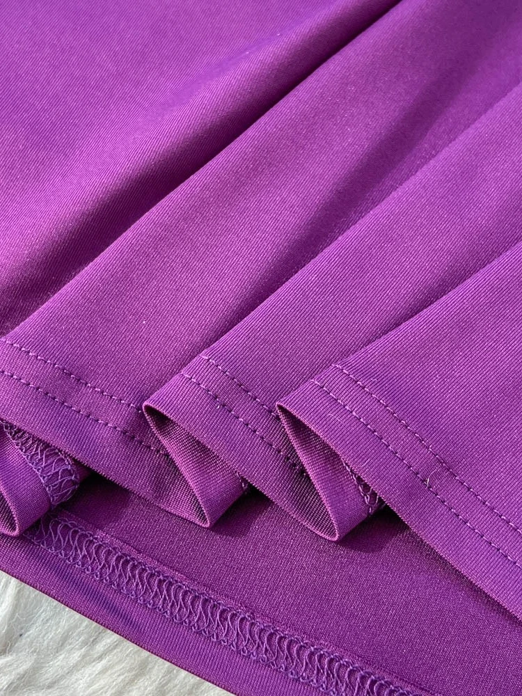 Foamlina Sexy 2-teiliges Damen-Kleid-Set, einfarbig, Neckholder, ärmellos, rückenfrei, figurbetontes Maxikleid und Langarm-Westenanzug