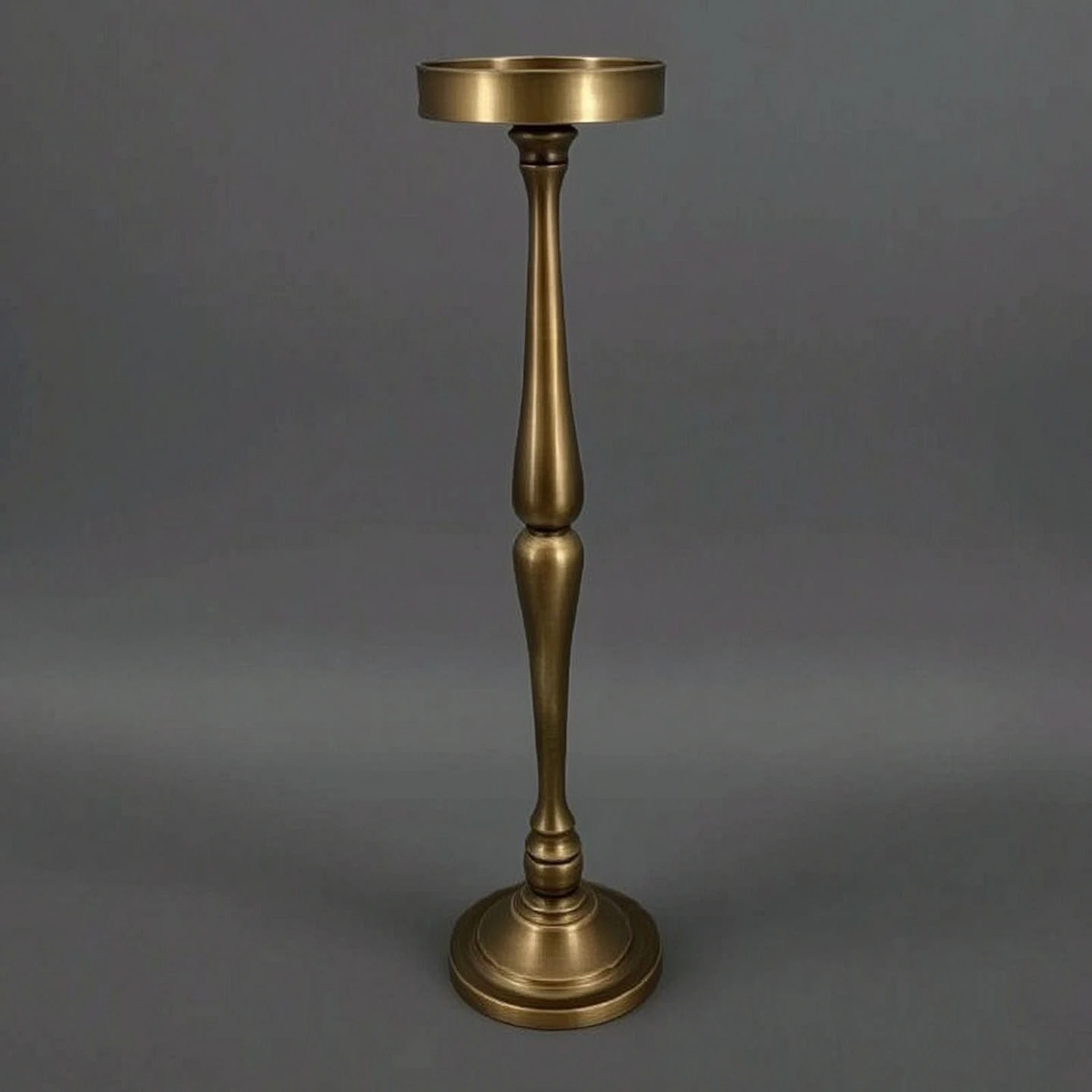 Candle Holder Decor - حامل شموع أرضي بتصميم عتيق بلون
