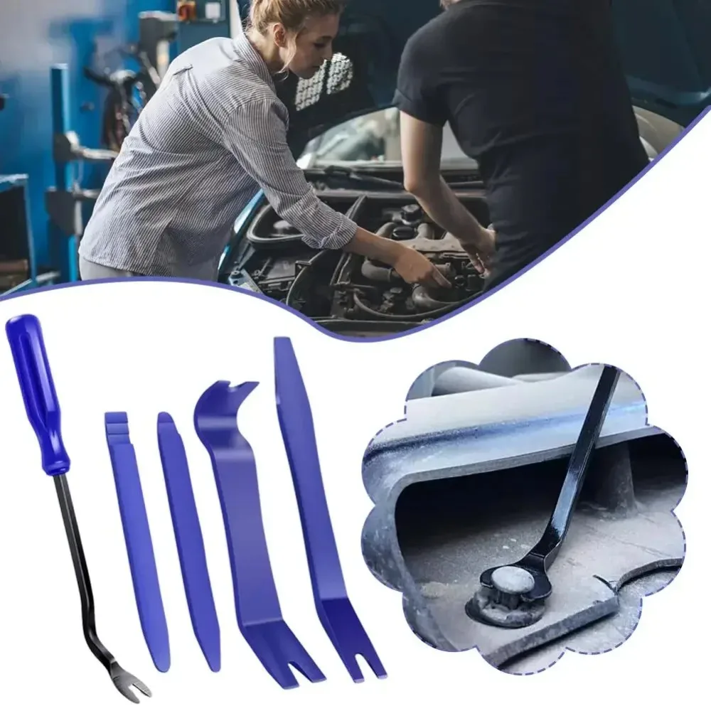 Auto Dismantle Tools Kit - Plastic Car Door Clip Radio Panel Installer Audio Repair Pry Conversion Removal Set Da G0O0